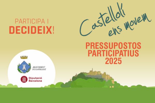 Imatge pels mitjans: PRESSUPOST PARTICIPATIU 2025